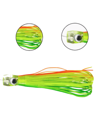 KONA SLUP ZFA Rossa Cm 20 GR 30 Armato Colore Verde Arancio Giallo