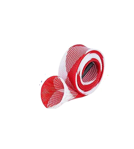 Protezione canna in PVC Elastico Colore Rosso Bianco