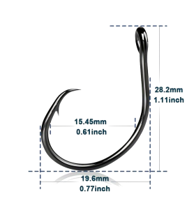 AMO ZFA CIRCLE HOOK IN LINE FINE 4/0 CONFEZIONE 5 PEZZI