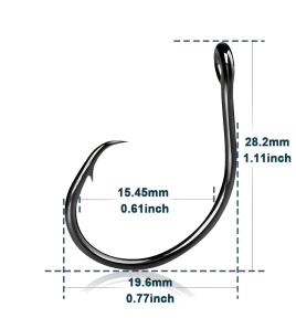 AMO ZFA CIRCLE HOOK IN LINE FINE 3/0 CONFEZIONE 5 PEZZI