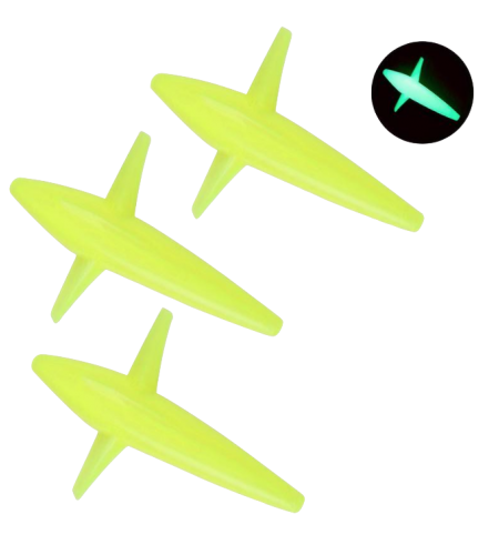 AEROPLANINO ZFA TEASER IN PVC CM 13 GR 40 colore Giallo Fluo