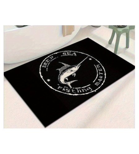 Tappeto ZFA Fishing Stripe Marlin Cm 40x60 Antiscivolo