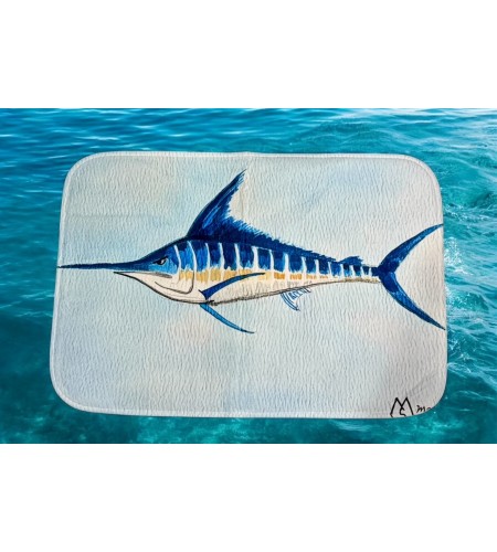 Tappeto ZFA Fishing Stripe Marlin Cm 40x60 Antiscivolo