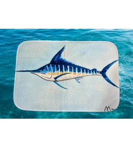 Tappeto ZFA Fishing Stripe Marlin White Cm 50x80 Antiscivolo