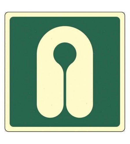 TABELLE ADESIVE SEGNALETICA NAVALE Giubbetto Salvagente MM 150x150