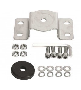 BASE ORIENTABILE IN ACCIAIO INOX PER FARETTI