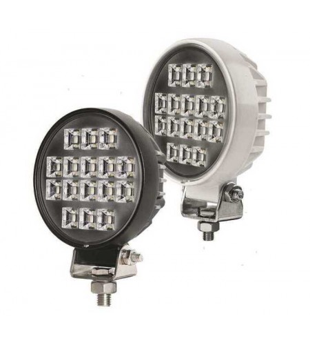 FARETTO LED DA COPERTA E POZZETTO BIANCO S-LINE D90 16W FLOOD