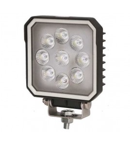 FARETTO LED DA COPERTA E POZZETTO Nero J-LINE Q110 27W FLOOD