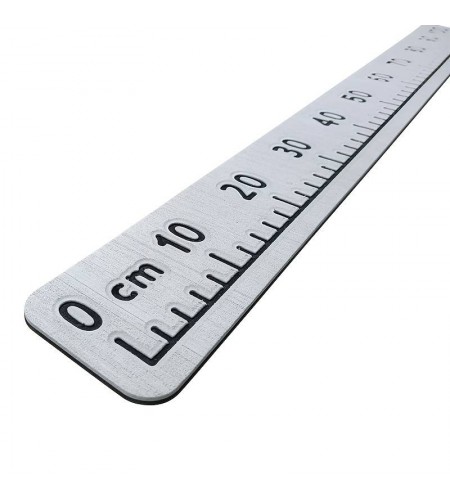 METRO ZFA IN EVA ADESIVO MISURA PESCE IN BARCA COLORE GRIGIO NERO