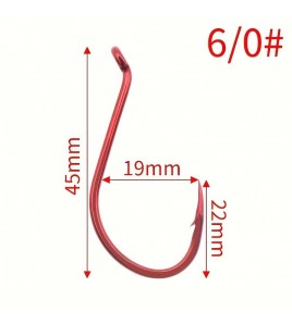 Amo da Traina ZFA Misura 6/0 Colore Rosso