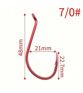 Amo da Traina ZFA Misura 7/0 Colore Rosso