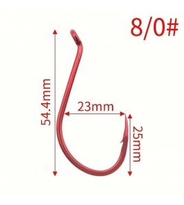 Amo da Traina ZFA Misura 8/0 Colore Rosso