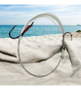 Terminale ZFA Dentice Ricciola Fluorocarbon mm 0,62 Amo 6/0 e 7/0