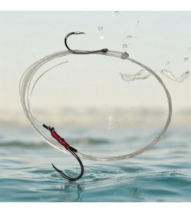 Terminale ZFA Dentice Ricciola Fluorocarbon mm 0,62 Amo 6/0 e 7/0