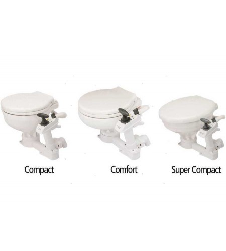 WC - TOILET MANUALE JOHNSON AQUAT SUPER COMPACT