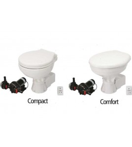 WC - TOILET BARCA ELETTRICA JOHNSON AQUAT SILENT COMPACT 12V