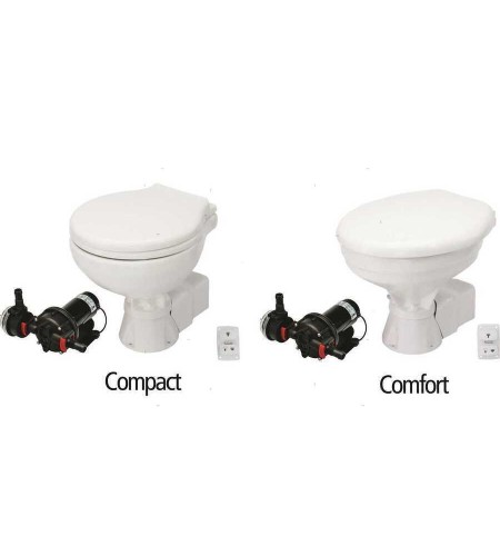 WC - TOILET BARCA ELETTRICA JOHNSON AQUAT SILENT COMPACT 24V