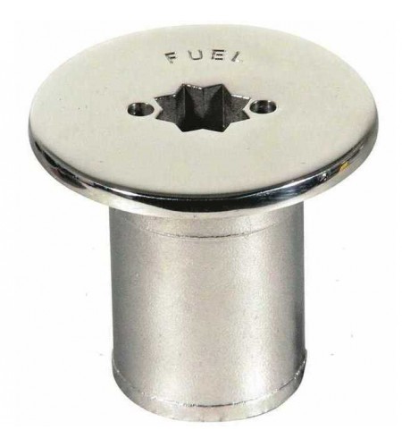 TAPPI DI COPERTA FUEL SAIL INOX COLLO MM 38 FLANGIA 82 MM