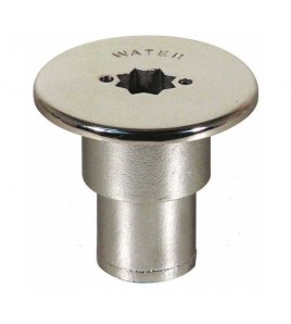 TAPPI DI COPERTA WASTE SAIL INOX COLLO MM 38 FLANGIA 82 MM
