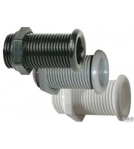 PASSASCAFI STANDARD FILETTATI 30 MM COLORE BIANCO