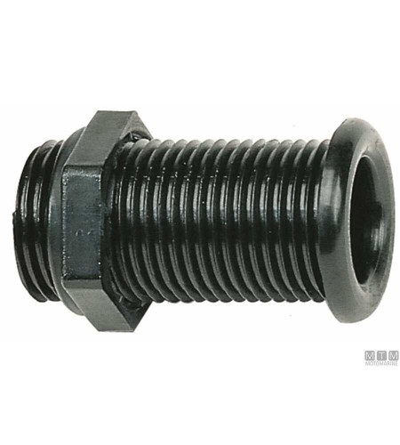 PASSASCAFI STANDARD FILETTATI 33 MM COLORE NERO CE