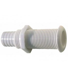 PASSASCAFI CON PORTAGOMMA 33 MM COLORE BIANCO CE H 100