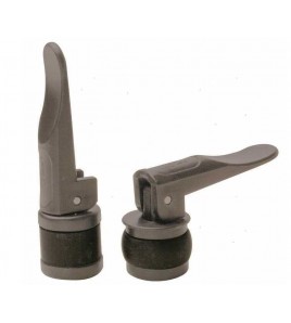TAPPI DI SCARICO A ESPANSIONE MM 22,7 COLORE NERO