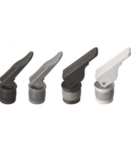 TAPPI DI SCARICO A ESPANSIONE MM 22,7 COLORE NERO