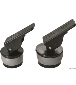 TAPPO DI SCARICO A ESPANSIONE LARGE MM 35 COLORE NERO