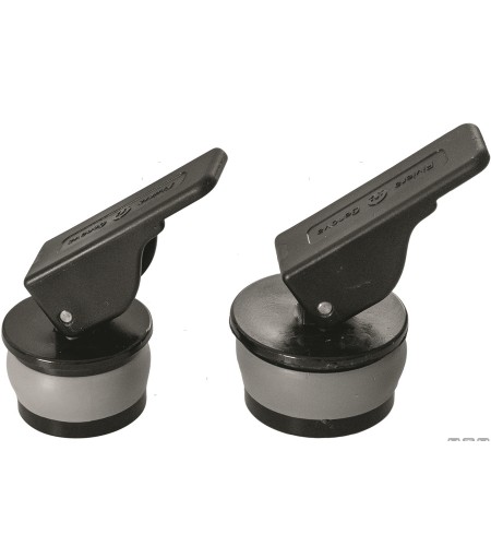 TAPPO DI SCARICO A ESPANSIONE LARGE MM 35 COLORE NERO