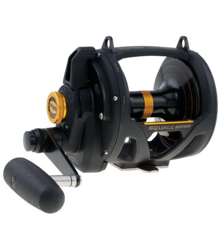 MULINELLO PENN 50 LD SQUALL 2 SPEED COLORE NERO
