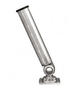 SUPPORTO PORTACANNE ORIENTABILE CROMATO CLICK
