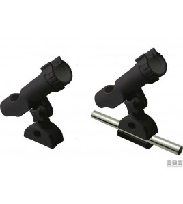 SUPPORTO PORTACANNE ORIENTABILE 2 MOUNT Colore nero