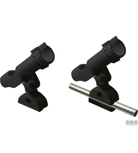 SUPPORTO PORTACANNE ORIENTABILE 2 MOUNT Colore nero