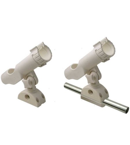 SUPPORTO PORTACANNE ORIENTABILE 2 MOUNT Colore bianco
