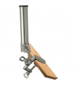 SUPPORTO PORTACANNE DOPPIO SNODO CON MORSETTO