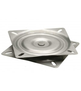 SUPPORTO SEDILE GIREVOLE PIATTO INOX