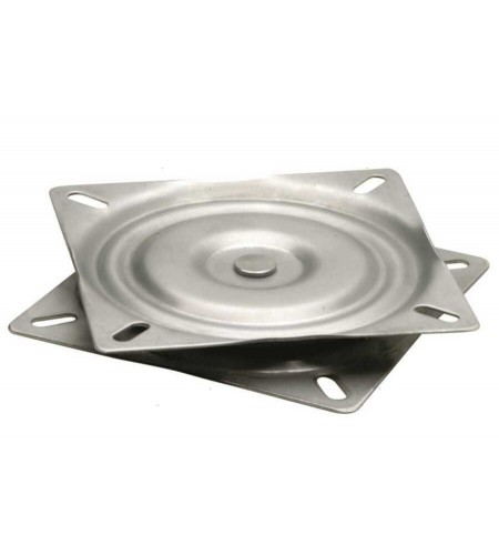 SUPPORTO SEDILE GIREVOLE PIATTO INOX
