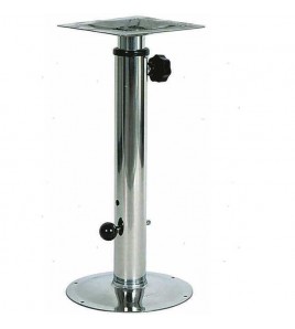 SUPPORTO SEDILE REGOLABILE INOX H 500-600