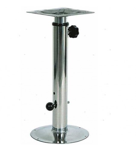 SUPPORTO SEDILE REGOLABILE INOX H 500-600