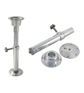 BASE SUPPORTO TAVOLO TELESCOPICO TWIST LOCK 50-70 CM