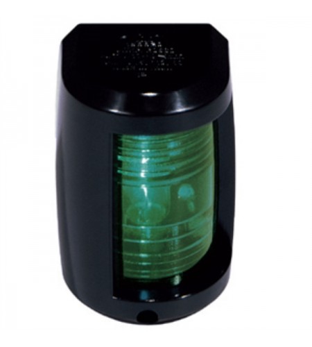 FANALI NAVIGAZIONE (R.I.NA.) MINI BLACK COLORE VERDE