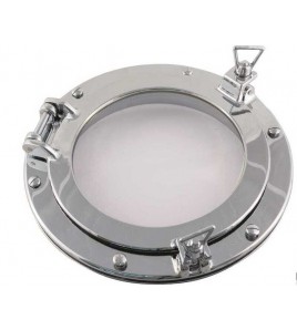 OBLO' TONDI OTTONE CROMATO MM 264 DIAMETRO H 25 MM 