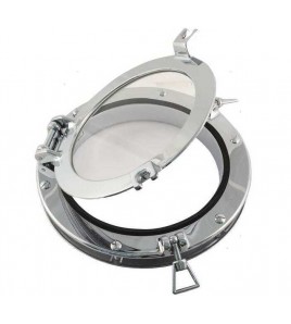 OBLO' TONDI OTTONE CROMATO MM 470 DIAMETRO H 50 MM