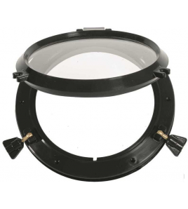 OBLO' MTM TONDI CON CORNICE IN NYLON MM 270 DIAMETRO NERO