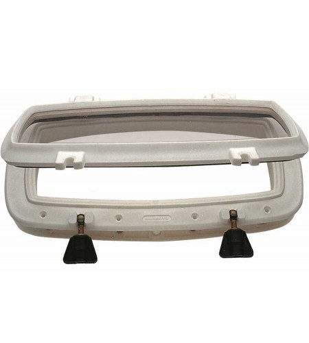 OBLO' MTM RETTANGOLARI CON CORNICE IN NYLON L MM 400 H MM 200 Bianco