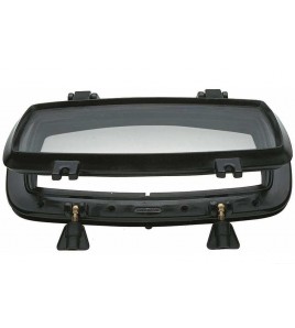 OBLO' MTM RETTANGOLARI CON CORNICE IN NYLON L MM 400 H MM 200 NERO