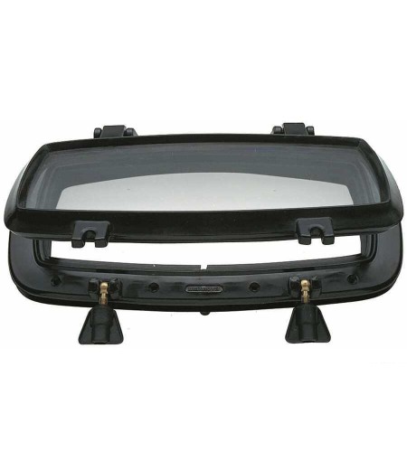 OBLO' MTM RETTANGOLARI CON CORNICE IN NYLON L MM 500 H MM 250 NERO