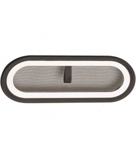 OBLO' OVALE G-TYPE L 397 MM H 197 MM ALLUMINIO ANODIZZATO