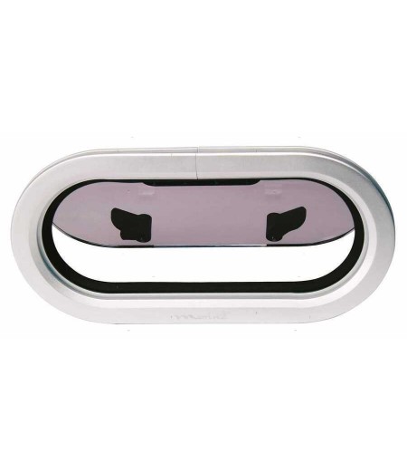 OBLO' OVALE G-TYPE L 397 MM H 197 MM ALLUMINIO ANODIZZATO